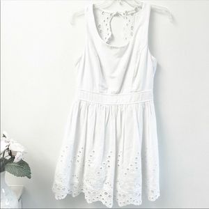 White lace detail Altar’d state dress